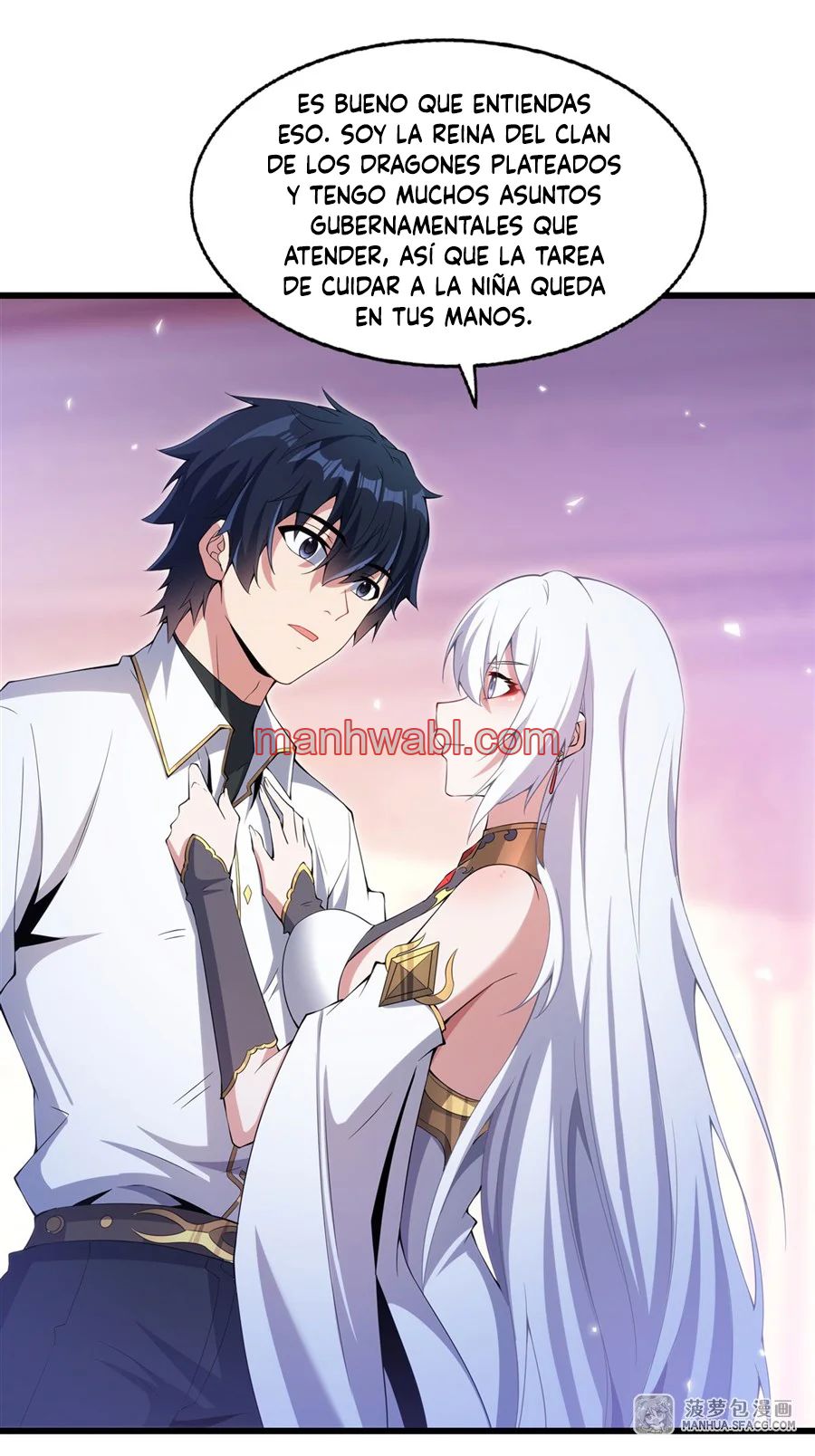 Cállate dragón malvado, ¡no quiero criar a una niña contigo! - Capítulo 5_2 manhwa