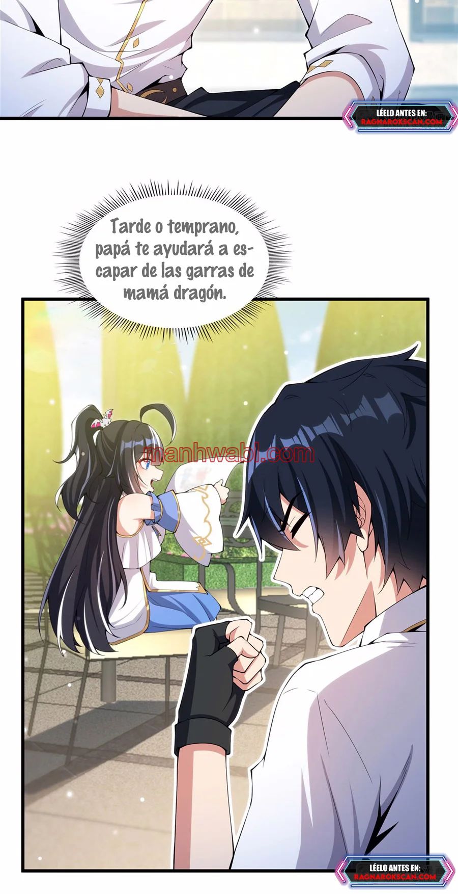 Cállate dragón malvado, ¡no quiero criar a una niña contigo! - Capítulo 6 manhwa