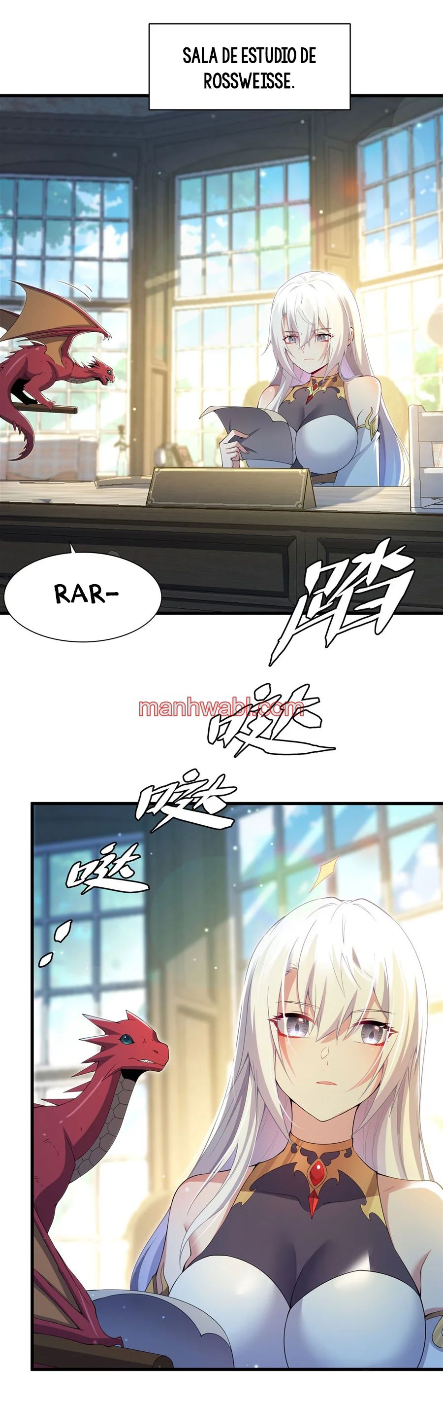 Cállate dragón malvado, ¡no quiero criar a una niña contigo! - Capítulo 6 manhwa