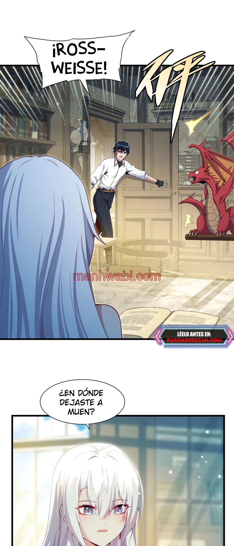 Cállate dragón malvado, ¡no quiero criar a una niña contigo! - Capítulo 6 manhwa