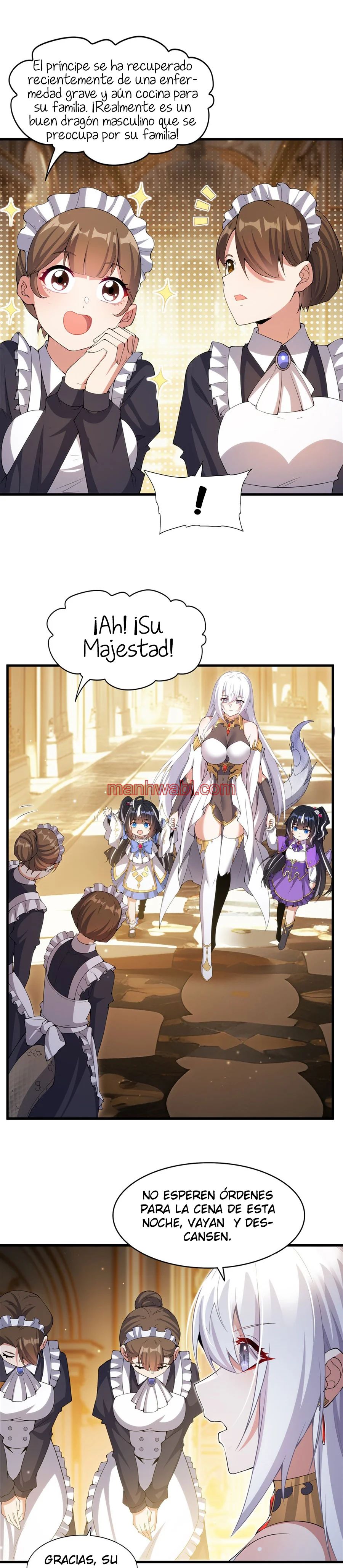 Cállate dragón malvado, ¡no quiero criar a una niña contigo! - Capítulo 6_2 manhwa