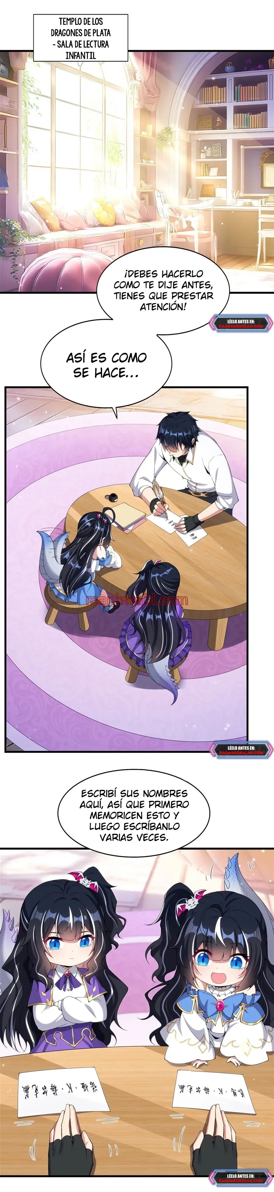 Cállate dragón malvado, ¡no quiero criar a una niña contigo! - Capítulo 9 manhwa