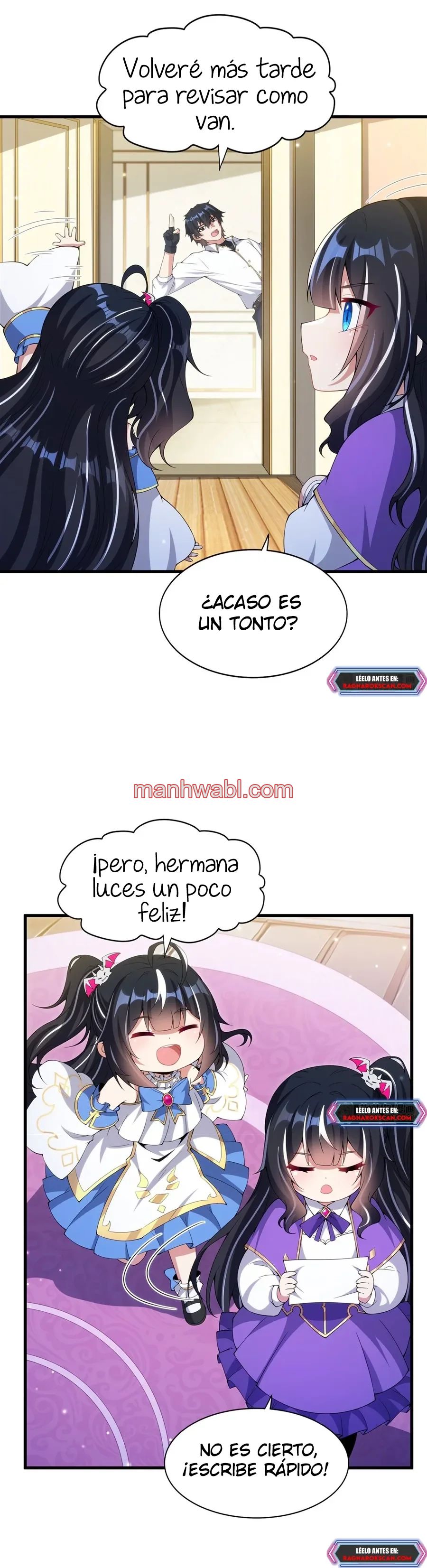 Cállate dragón malvado, ¡no quiero criar a una niña contigo! - Capítulo 9 manhwa