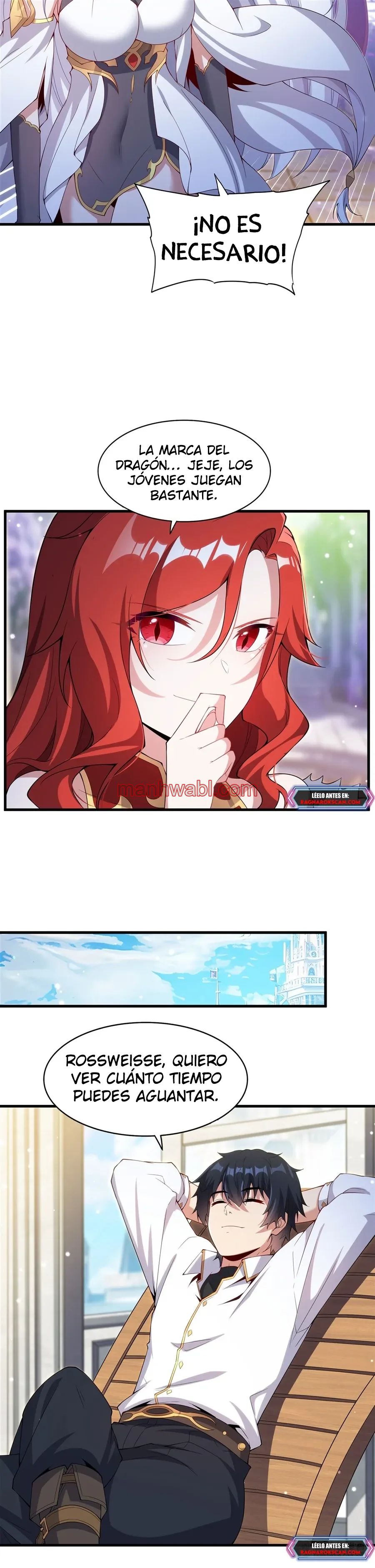 Cállate dragón malvado, ¡no quiero criar a una niña contigo! - Capítulo 9_2 manhwa