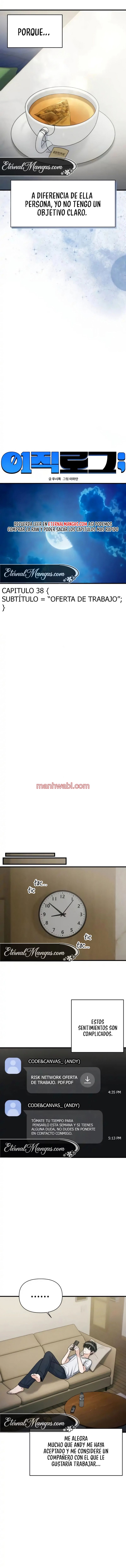 Cambio de trabajo - Capítulo 38 manhwa