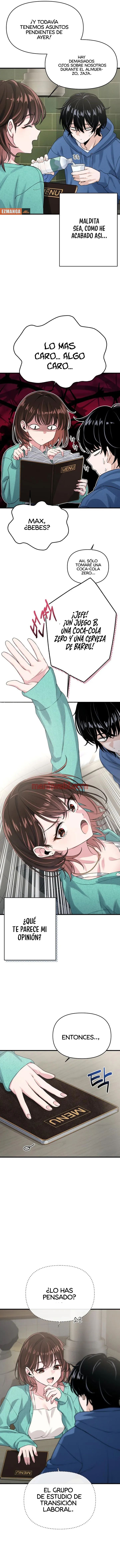 Cambio de trabajo - Capítulo 4_2 manhwa