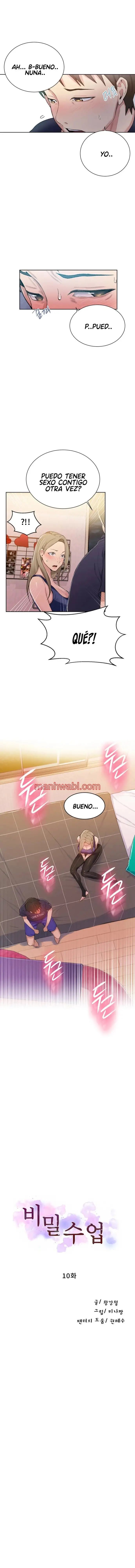 Clases Secretas - Capítulo 10 manhwa