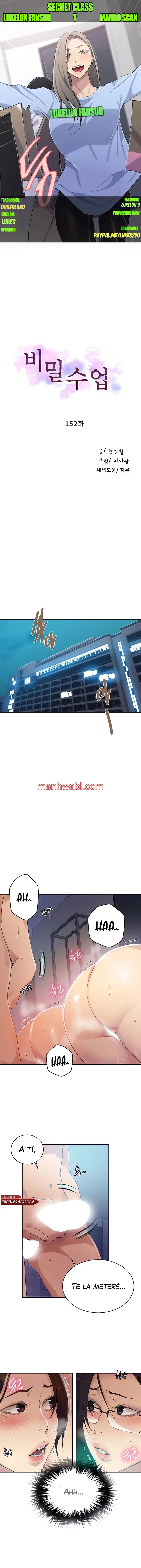 Clases Secretas - Capítulo 152 manhwa