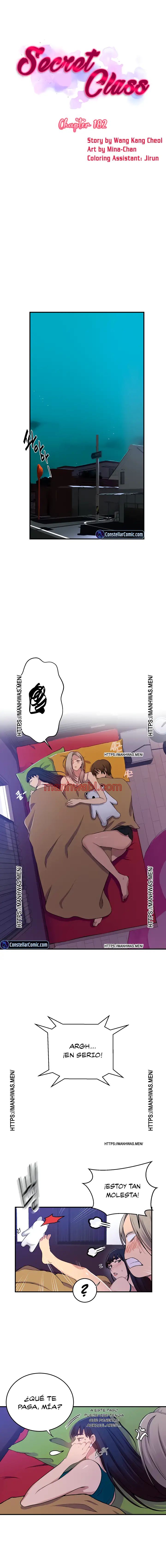 Clases Secretas - Capítulo 182 manhwa