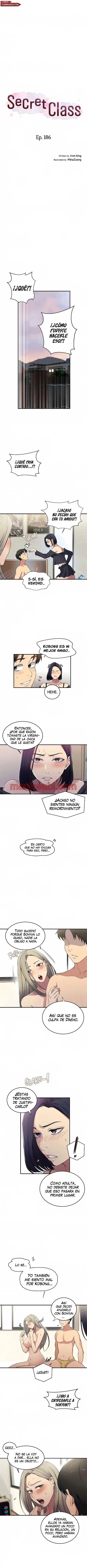 Clases Secretas - Capítulo 186 manhwa