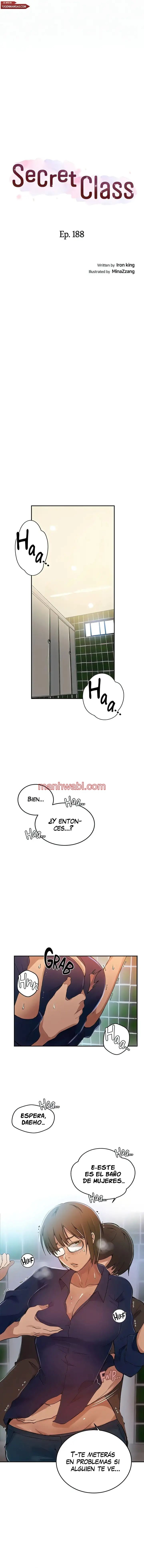 Clases Secretas - Capítulo 188 manhwa