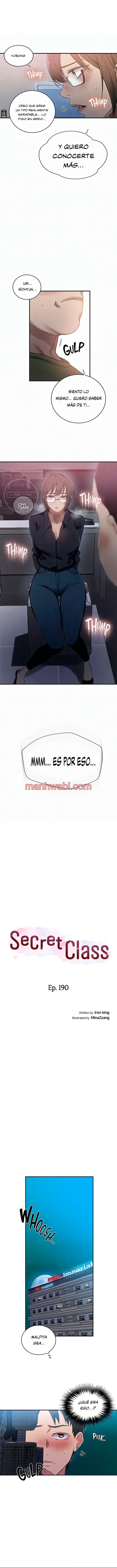 Clases Secretas - Capítulo 190 manhwa