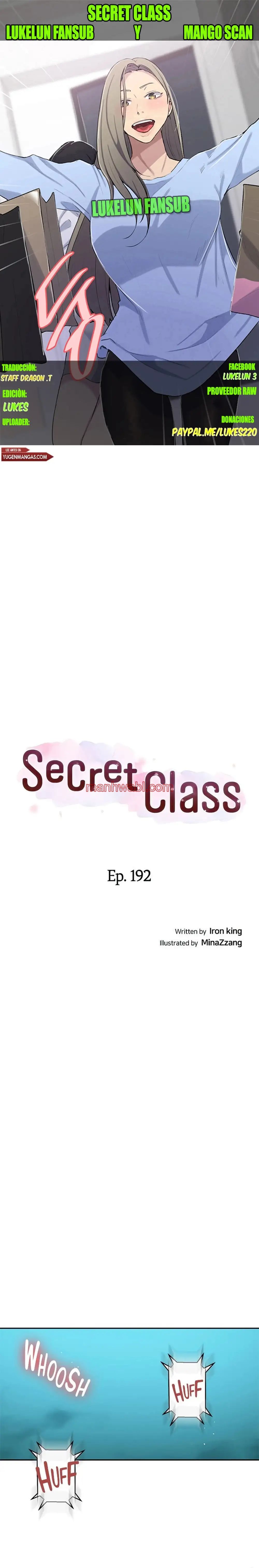 Clases Secretas - Capítulo 192 manhwa