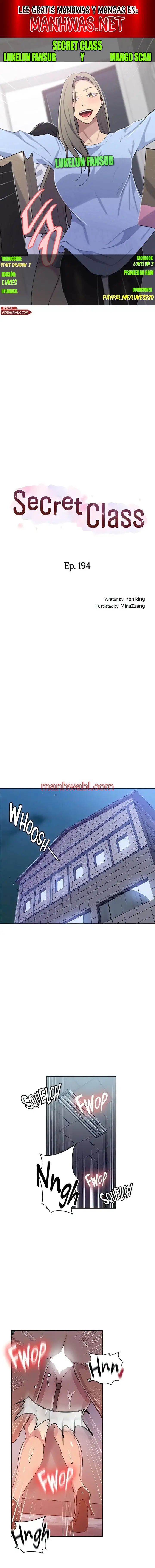 Clases Secretas - Capítulo 194 manhwa
