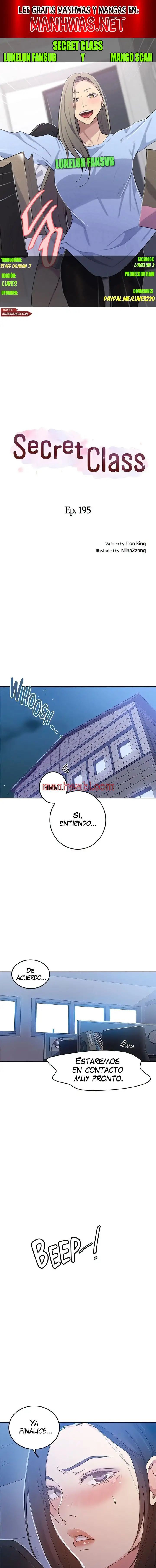 Clases Secretas - Capítulo 195 manhwa