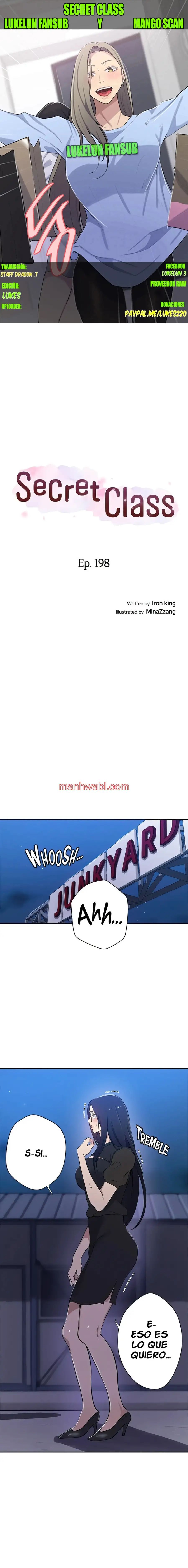 Clases Secretas - Capítulo 198 manhwa