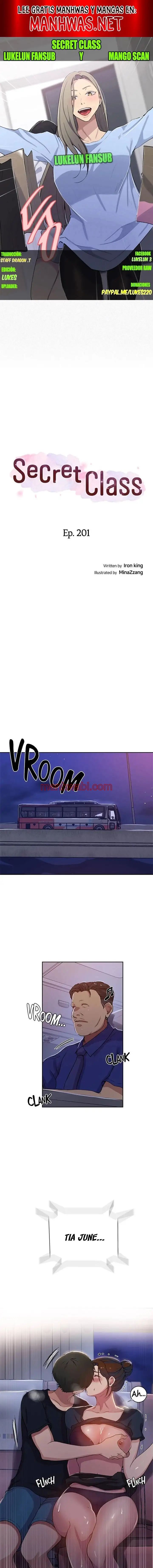 Clases Secretas - Capítulo 201 manhwa