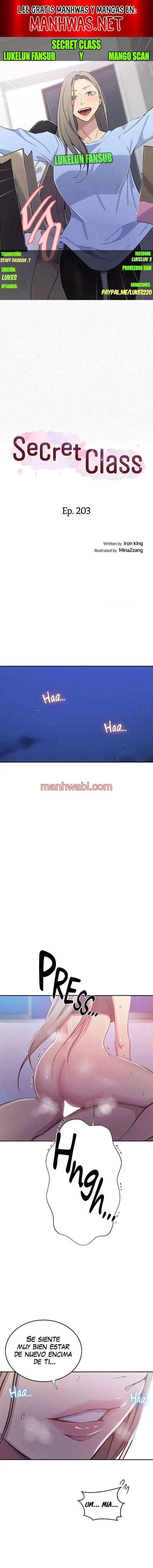 Clases Secretas - Capítulo 203 manhwa