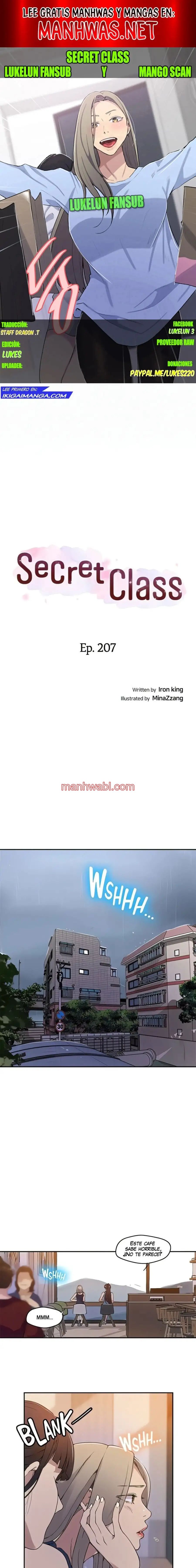 Clases Secretas - Capítulo 207 manhwa