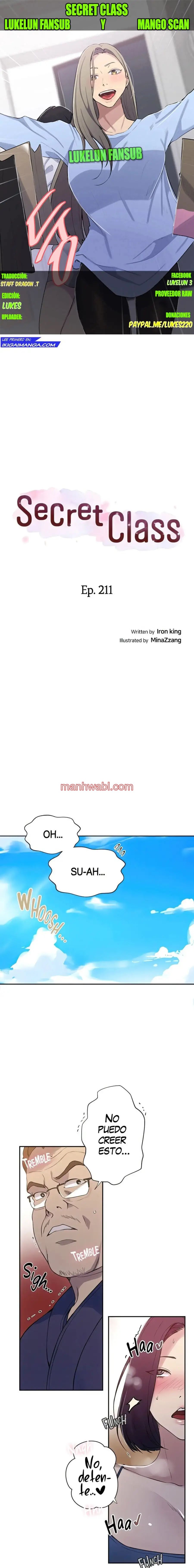 Clases Secretas - Capítulo 211 manhwa