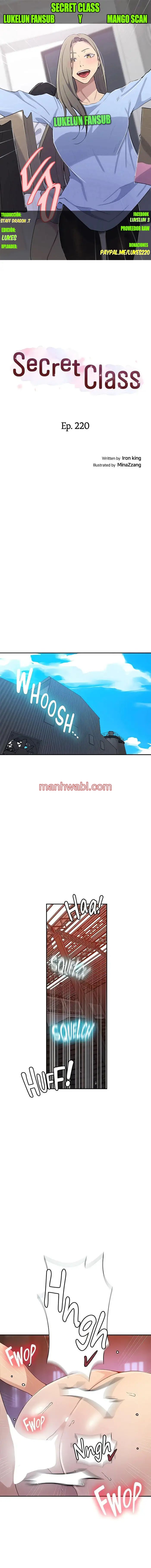 Clases Secretas - Capítulo 220 manhwa