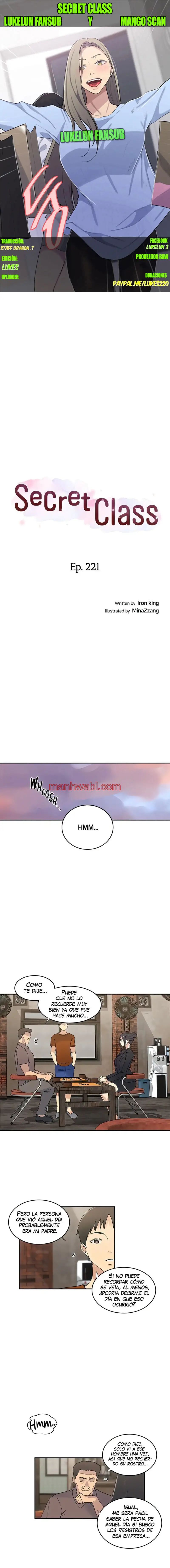 Clases Secretas - Capítulo 221 manhwa