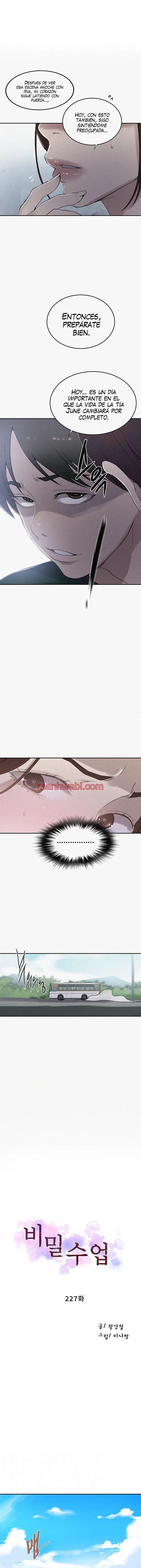 Clases Secretas - Capítulo 227 manhwa