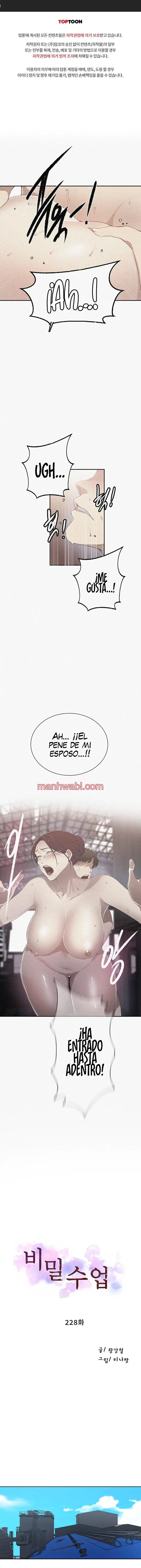 Clases Secretas - Capítulo 228 manhwa