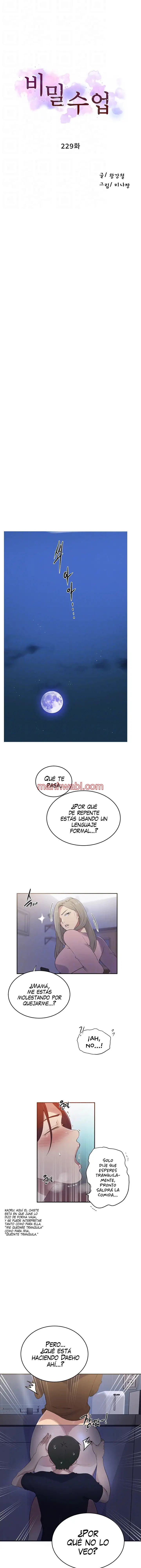 Clases Secretas - Capítulo 229 manhwa