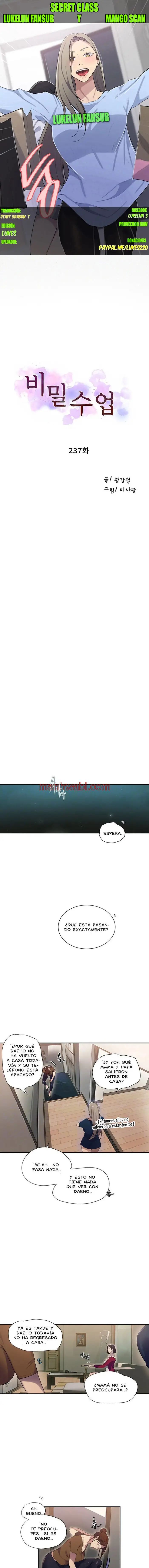 Clases Secretas - Capítulo 237 manhwa