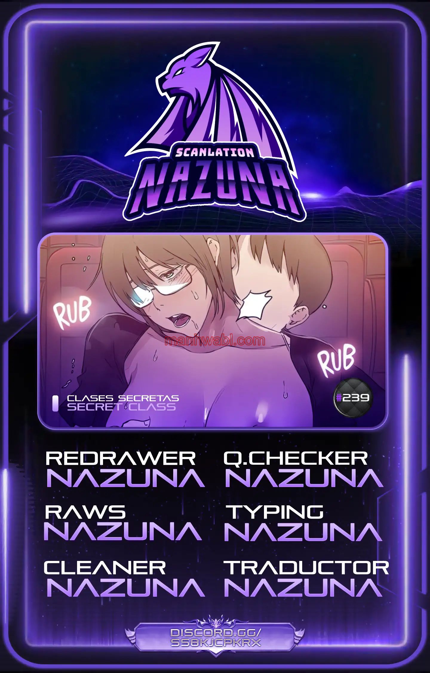 Clases Secretas - Capítulo 239 manhwa