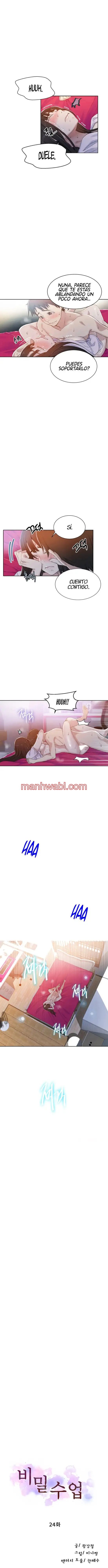 Clases Secretas - Capítulo 24 manhwa