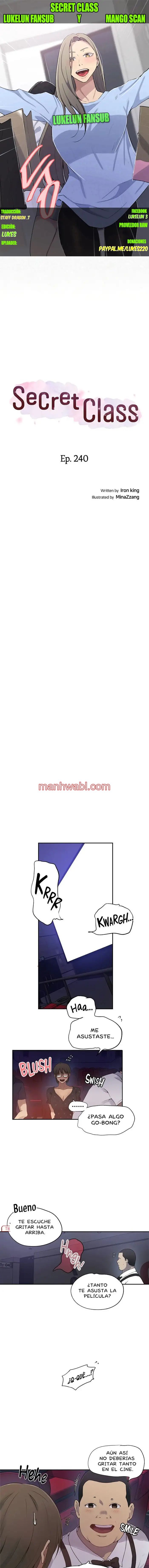 Clases Secretas - Capítulo 240 manhwa