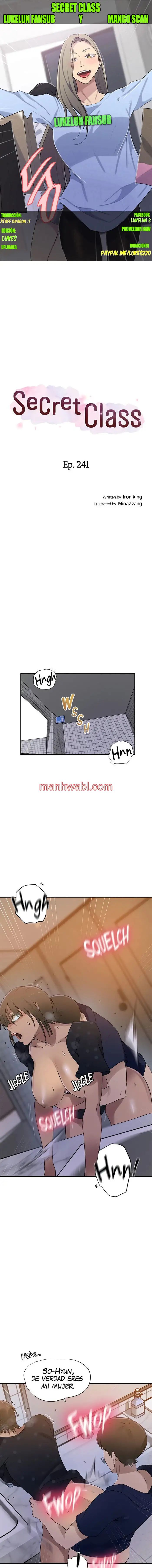 Clases Secretas - Capítulo 241 manhwa