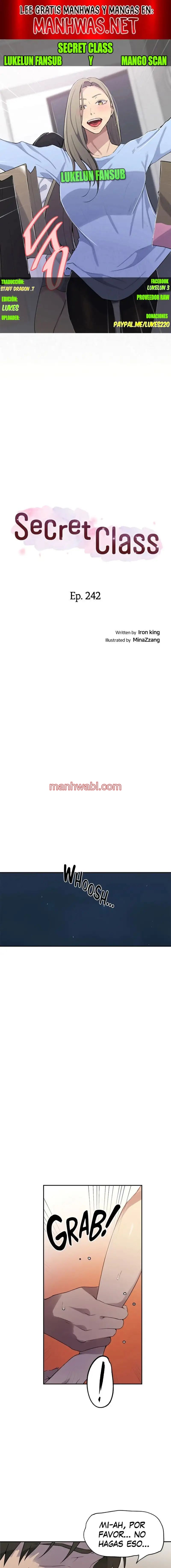 Clases Secretas - Capítulo 242 manhwa