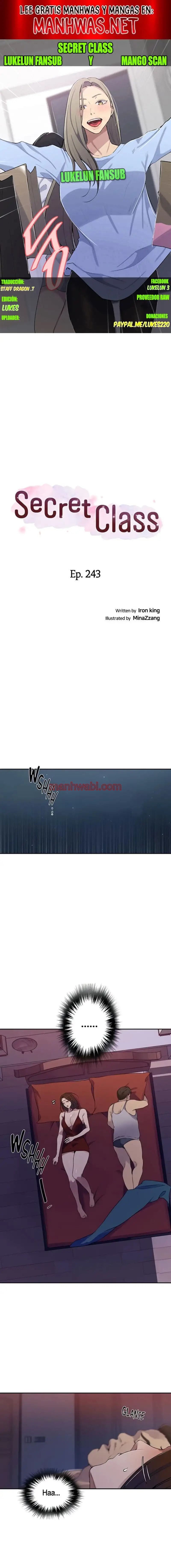 Clases Secretas - Capítulo 243 manhwa