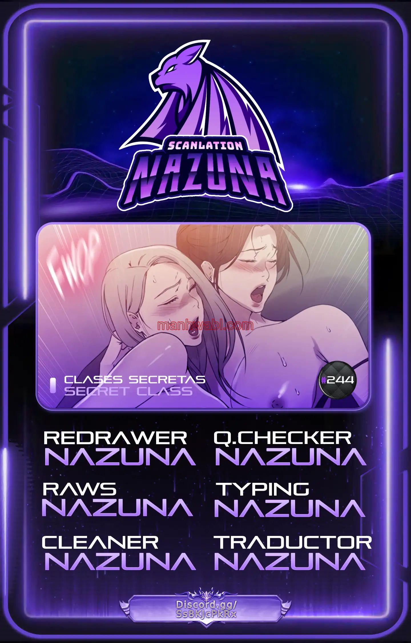 Clases Secretas - Capítulo 244 manhwa