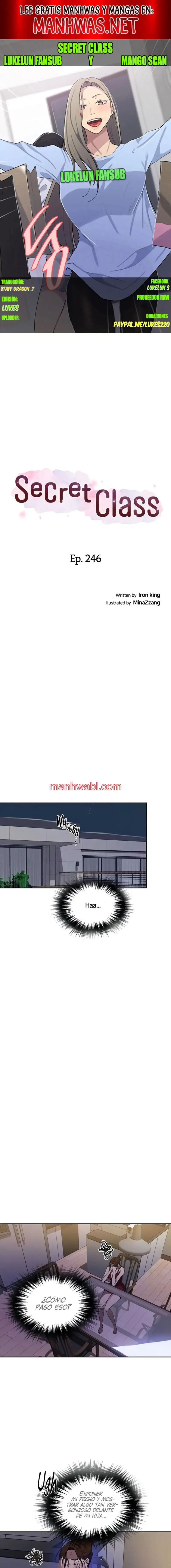 Clases Secretas - Capítulo 246 manhwa