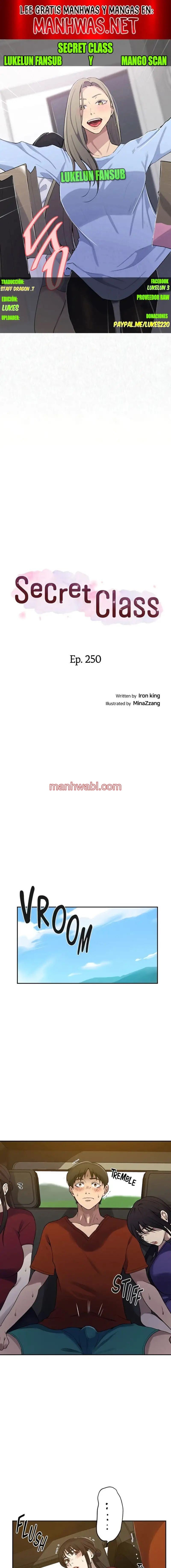 Clases Secretas - Capítulo 250 manhwa