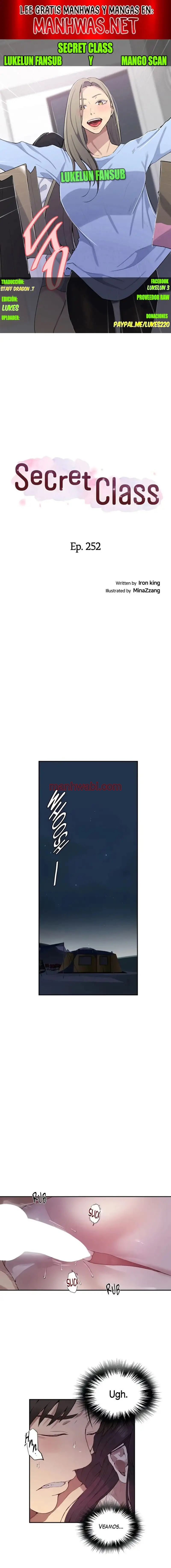 Clases Secretas - Capítulo 252 manhwa