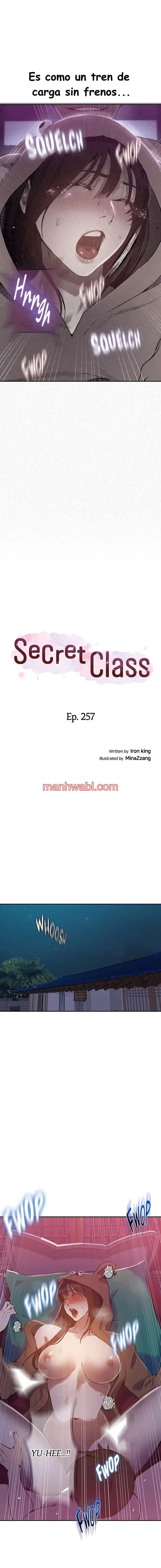 Clases Secretas - Capítulo 257 manhwa