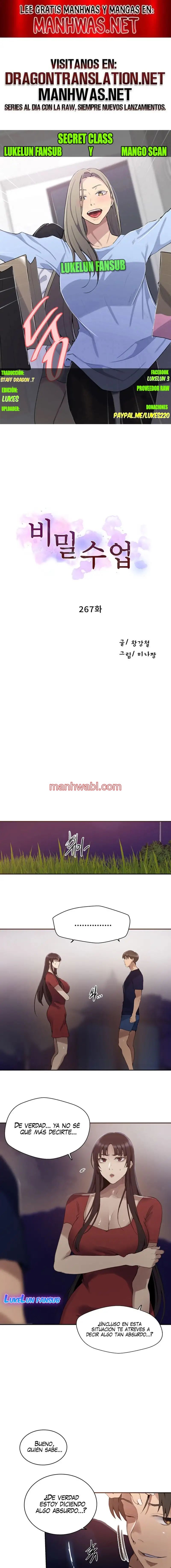 Clases Secretas - Capítulo 267 manhwa