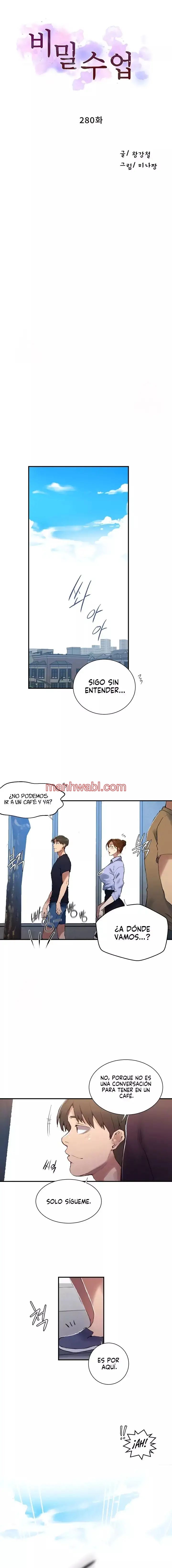 Clases Secretas - Capítulo 280 manhwa