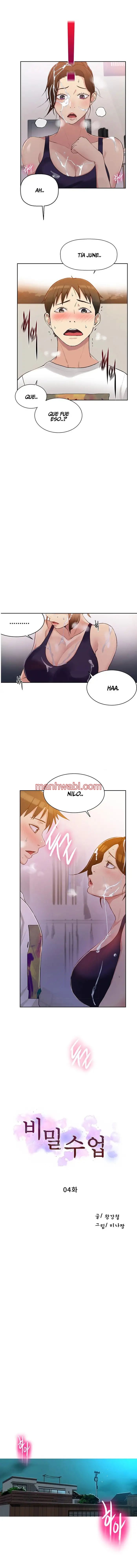 Clases Secretas - Capítulo 4 manhwa