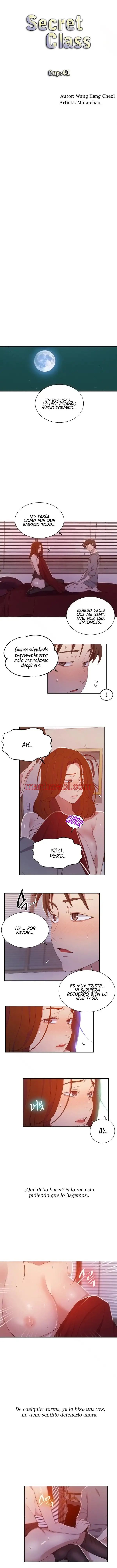 Clases Secretas - Capítulo 41 manhwa