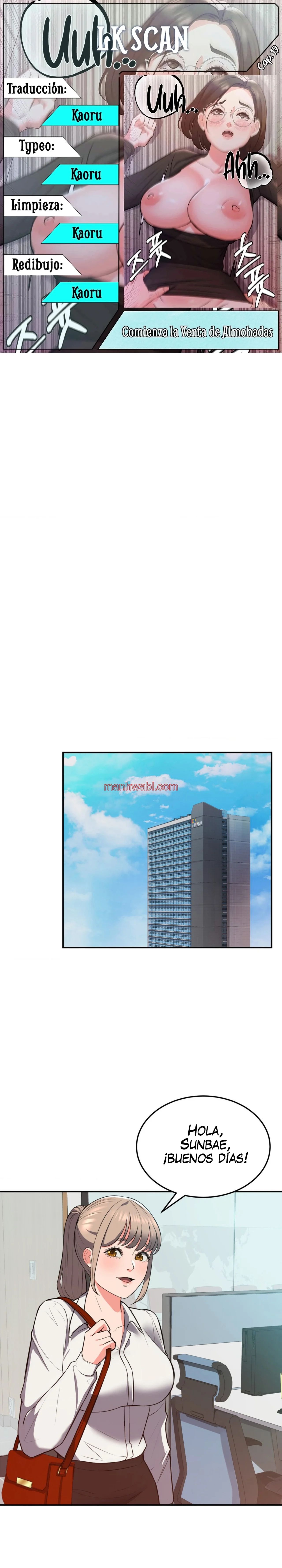 Comienza la venta de almohadas - Capítulo 17 manhwa