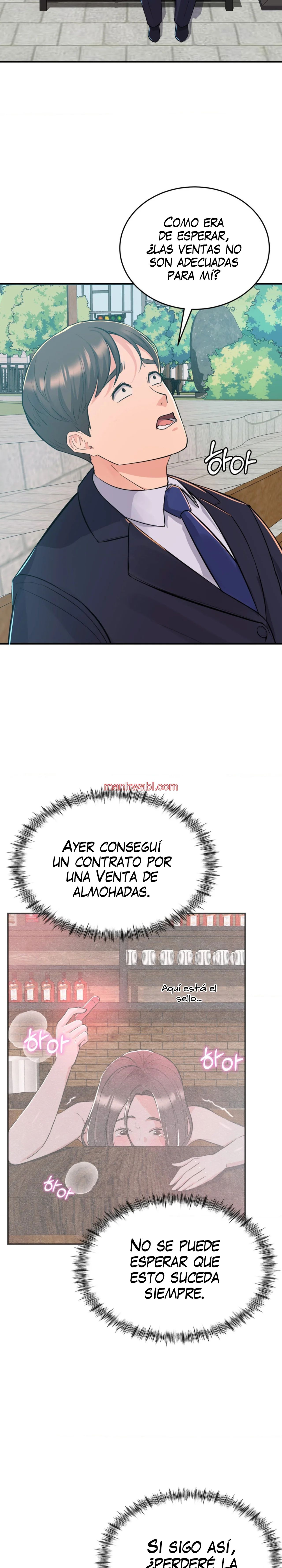 Comienza la venta de almohadas - Capítulo 4 manhwa