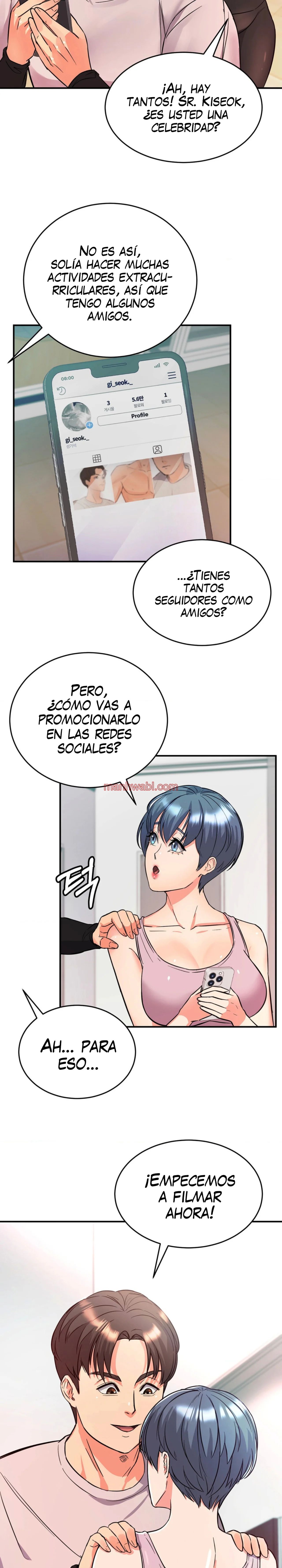 Comienza la venta de almohadas - Capítulo 5_2 manhwa
