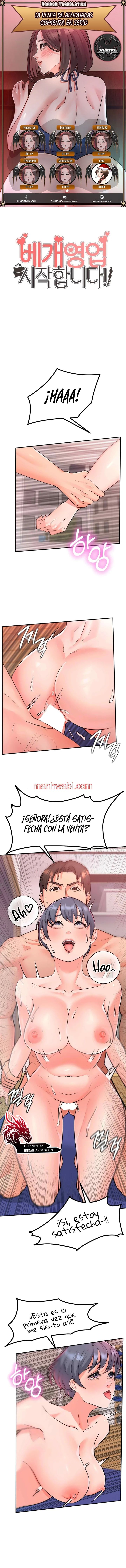 Comienza la venta de almohadas - Capítulo 8 manhwa