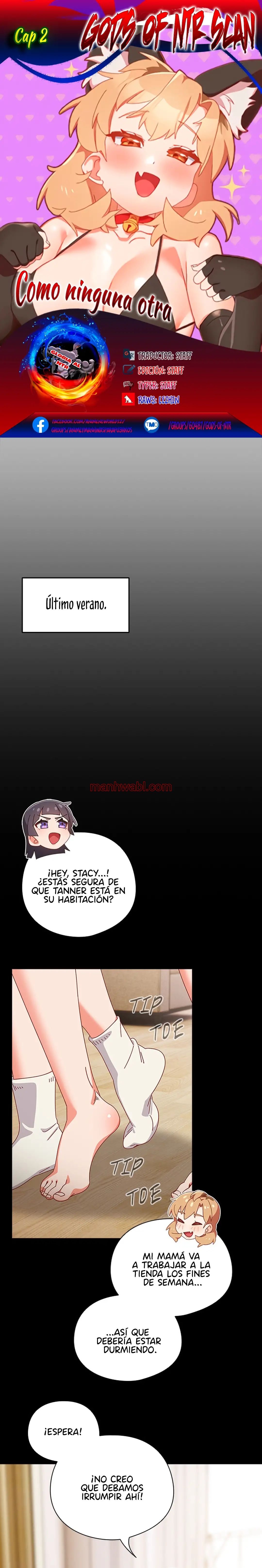 Como ninguna otra - Capítulo 2 manhwa